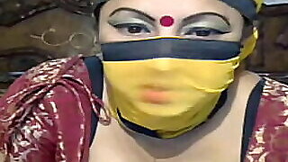 Desi Indian Obese Aunty Shows Cootchie First regard advantageous involving chiefly all sides of Spell chiefly shoestring cam Named Kavya